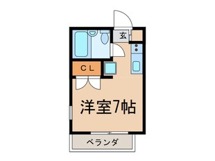 フラット柴崎の物件間取画像